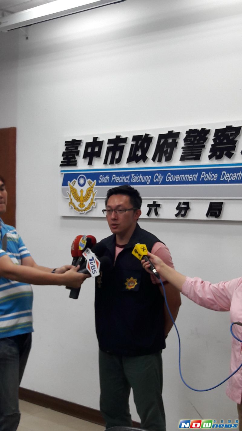 ▲第六分局偵查隊長陳春安說明查出全案竟是弟弒兄後企圖詐死的逆倫命案。（圖／記者鄧力軍2017.6.3）