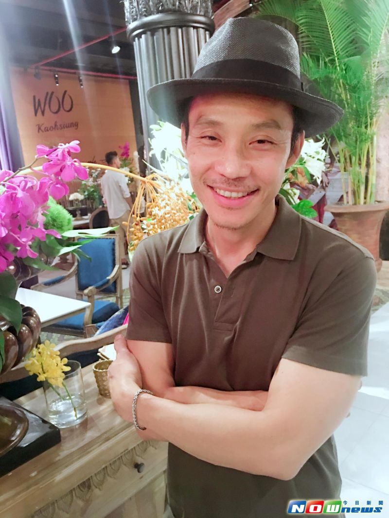 ▲1974年生的Chat Chai（匹察），早年在泰國清邁創業woo餐廳，認識了台灣藝術創作者，因緣際會下結盟，合資來港都開分店。（圖／記者宋德威攝，2017.06.11）