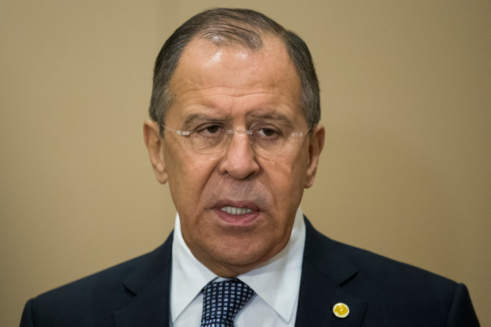 俄羅斯外交部長拉夫羅夫（Sergei Lavrov）表示，莫斯科準備限制「不友善」國家的國民入境。（圖／達志影像／美聯社）