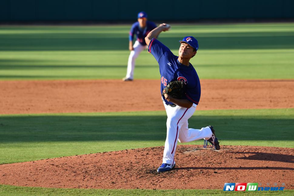 施子謙先發好投，可惜等不到隊友火力支援（圖／中華棒協提供）