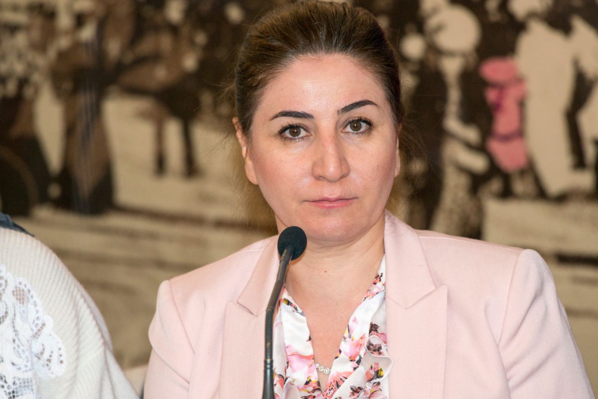 達克希曾為IS性奴，現成為伊拉克唯一的雅茲迪裔國會議員，努力為族人發聲。（圖／達志影響/美聯社）