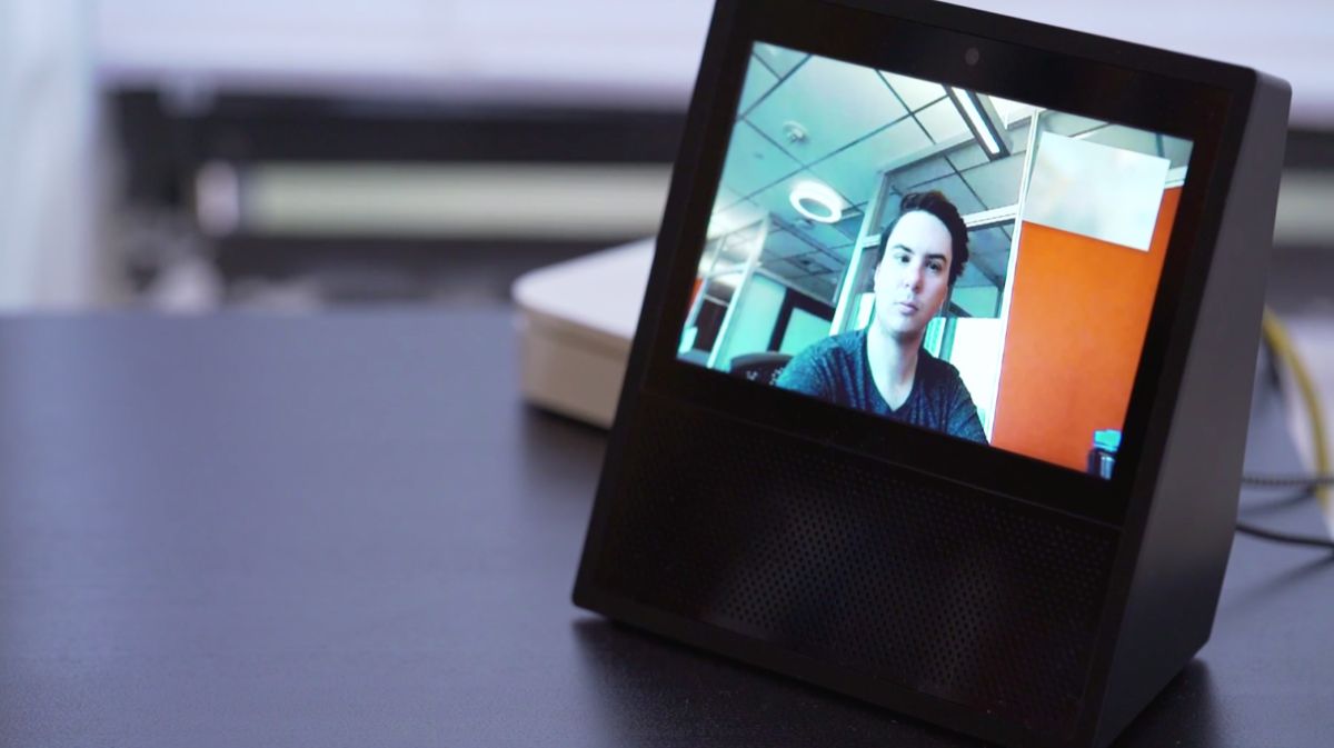 ▲亞馬遜智慧聲控喇叭Echo。（圖／翻攝自TechCrunch）