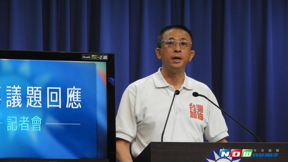 對於資深媒體人江春男出任中央社董事職務，國民黨文傳會副主委胡文琦批評，蔡政府是沒人才嗎？（圖／記者戴祺修攝,2017.06.28）