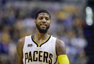 ▲Paul George已向溜馬球團告知日後將不會和溜馬續約。（圖／美聯社／達志影像）