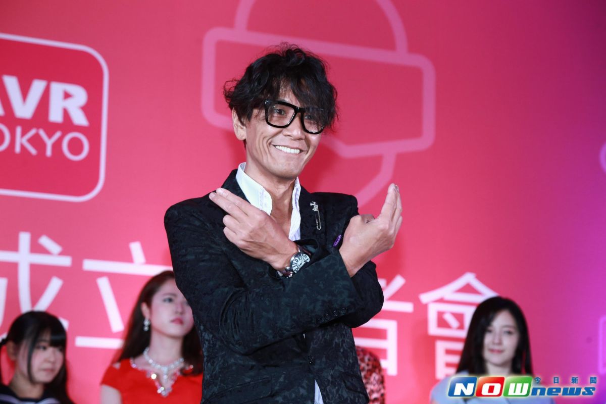 ▲加藤鷹出席色情網站上線記者會。（圖／記者葉政勳攝，2017.6.13）