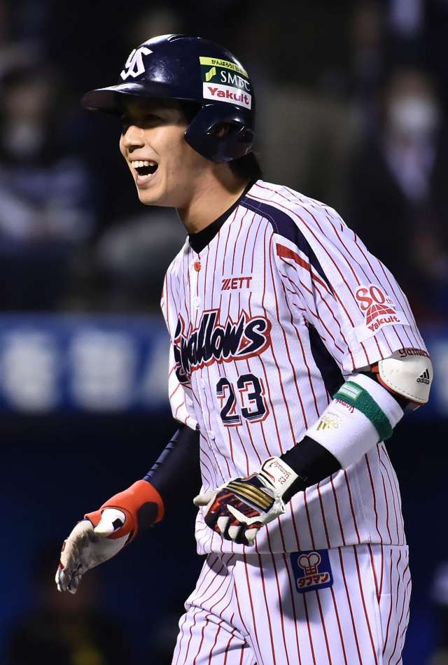 ▲養樂多隊山田哲人力拚連2年「333」傳奇。（圖／美聯社資料照／達志影像）