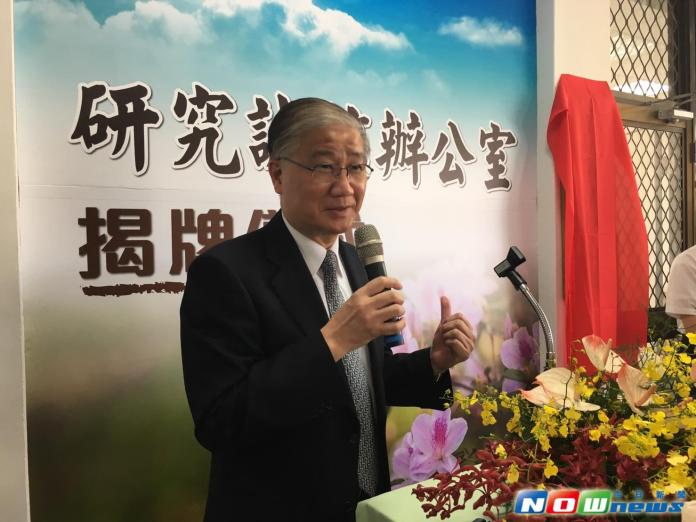 ▲台大校長楊泮池今出席誠信辦公室揭牌儀式。（圖／記者吳宛縈攝,20170620）