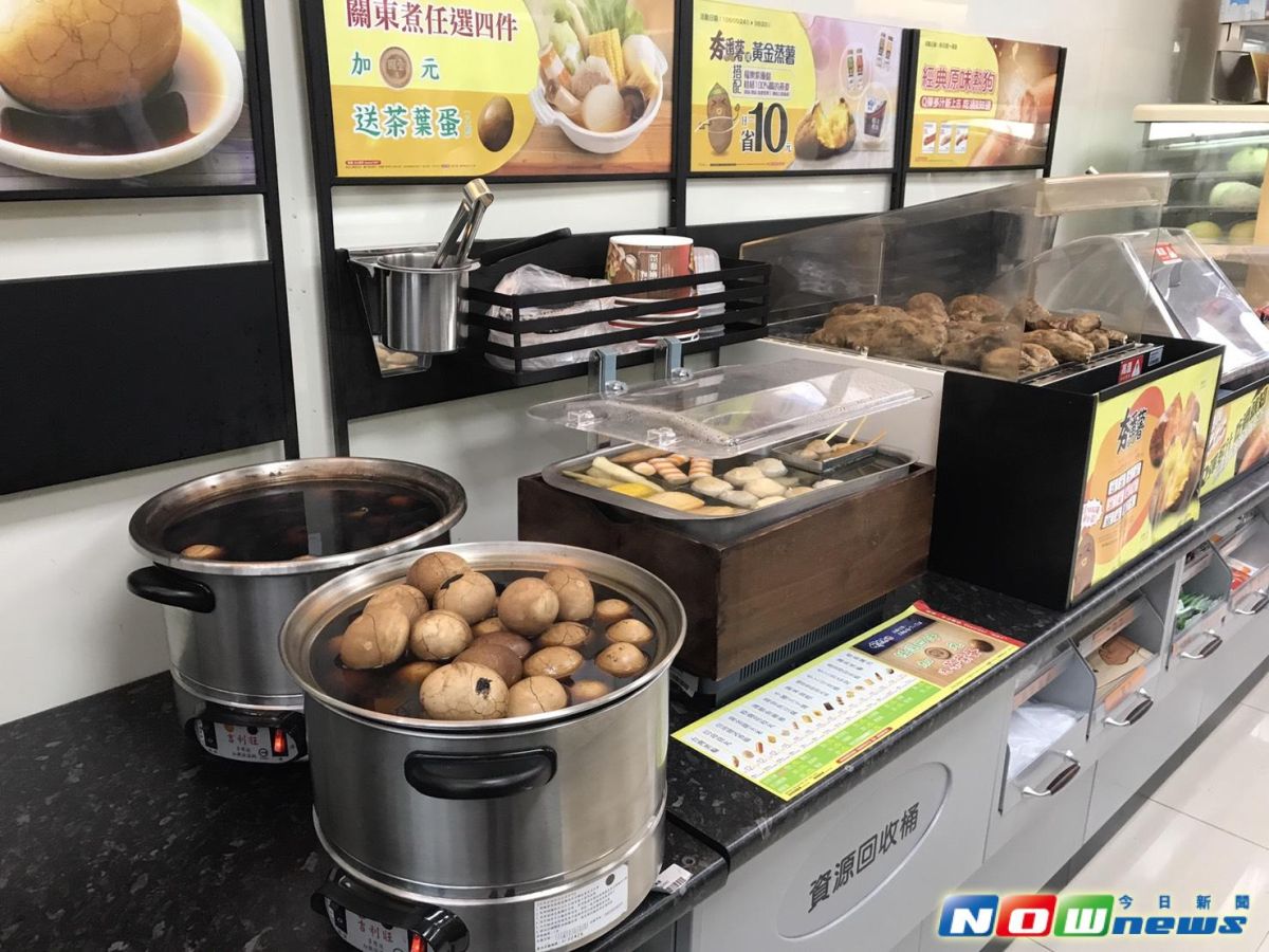 ▲茶葉蛋穩居超商熱銷食物排行榜冠軍。（圖／記者陳鈞凱攝,2017.6.15）