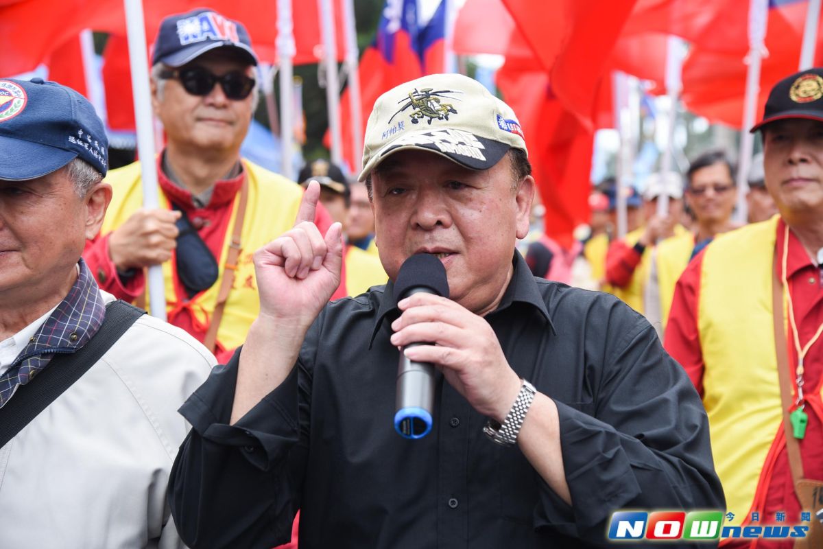 ▲吳斯懷出席聲援軍系八百壯士捍衛權益埋鍋造飯啟動記者會。（圖／記者陳明安攝，2017.2.21）