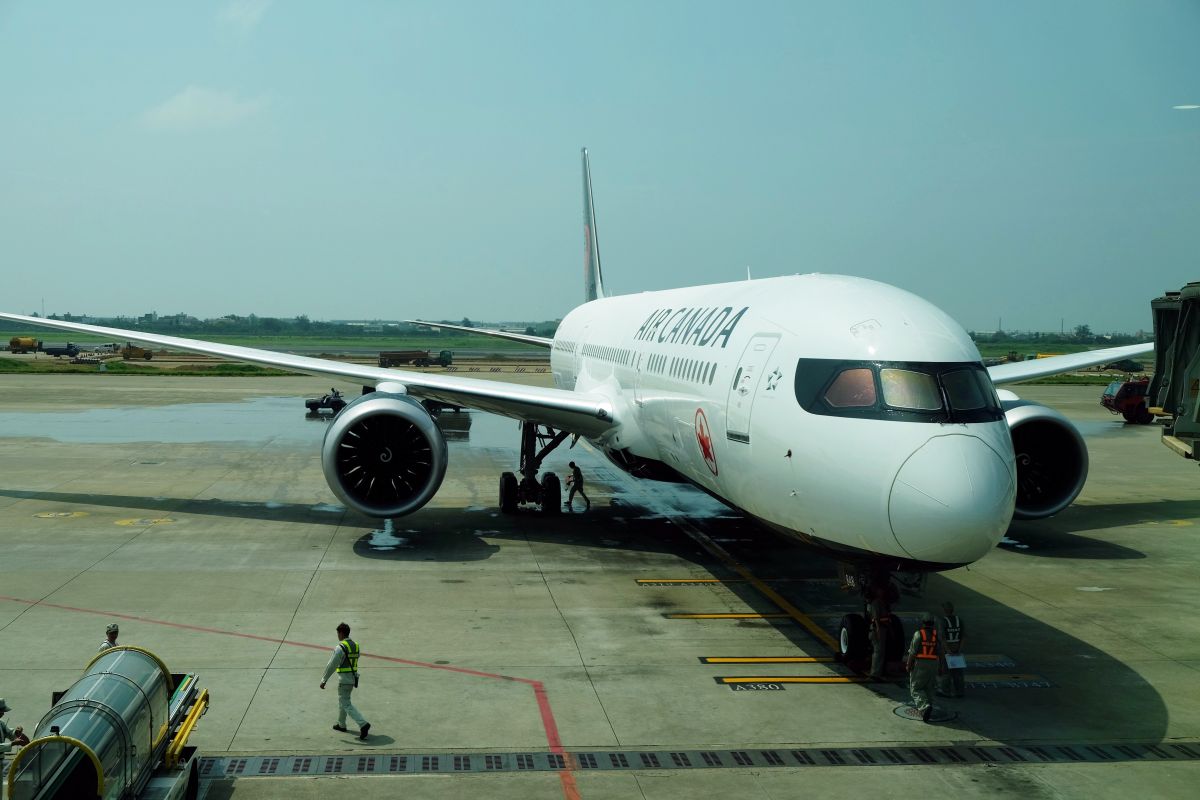 ▲睽違14年，加拿大航空經典的楓葉標誌再度翱翔台灣天空。（圖／加拿大航空）