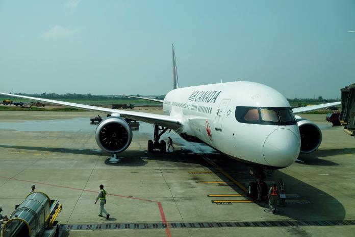 ▲睽違14年，加拿大航空經典的楓葉標誌再度翱翔台灣天空。（圖／加拿大航空）