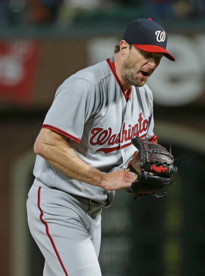 ▲國民隊Max Scherzer。（圖／美聯社／達志影像）