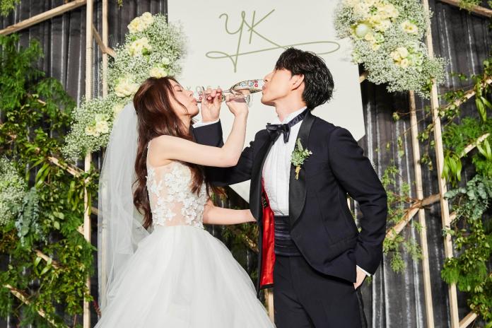 ▲林宥嘉與丁文琪舉辦婚宴。（圖／華研提供，2017.06.26）