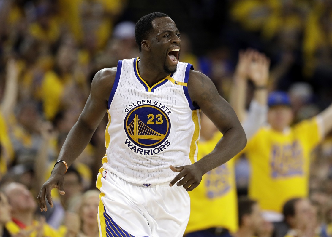 ▲Draymond Green獲選為年度最佳防守球員。（圖／美聯社／達志影像）