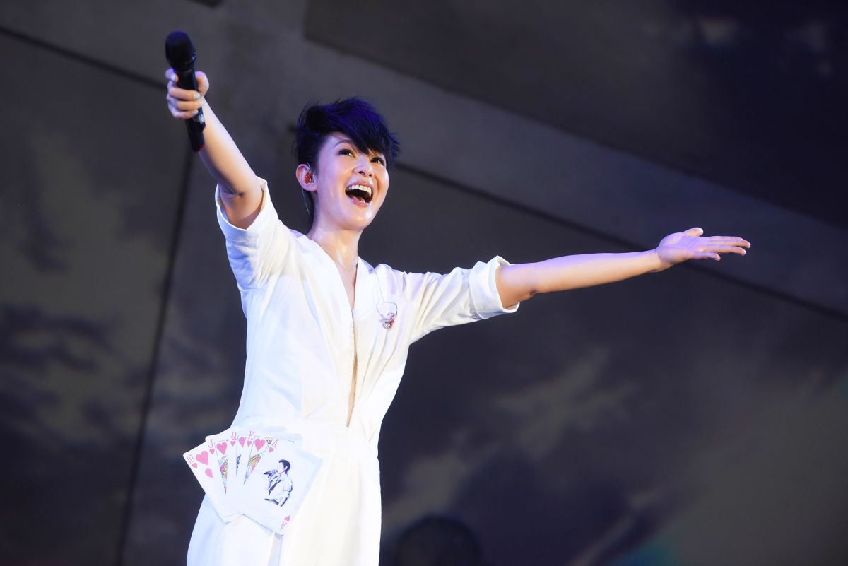 ▲劉若英日前在揚州舉辦「我敢世界巡迴演唱會」大陸最終站。（圖／相信提供，2017.06.26）