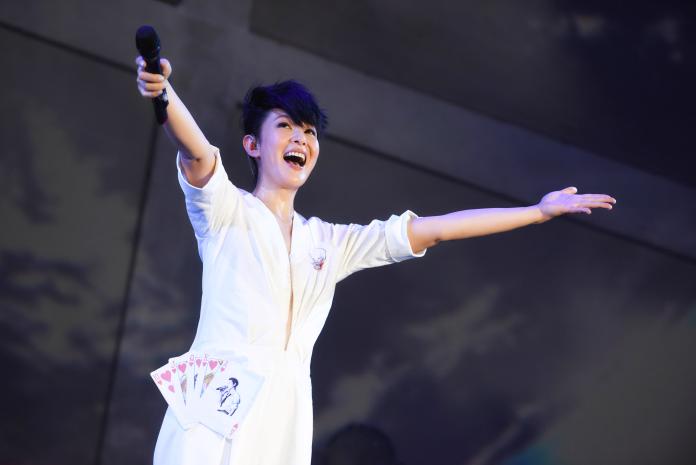 ▲劉若英日前在揚州舉辦「我敢世界巡迴演唱會」大陸最終站。（圖／相信提供，2017.06.26）