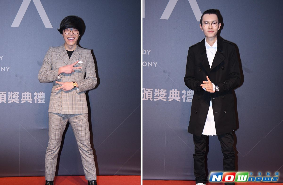 ▲盧廣仲（左）、方大同站在一起完全沒有火藥味，還表示希望能出雙黃蛋。（圖／攝影中心提供，2017.06.24）