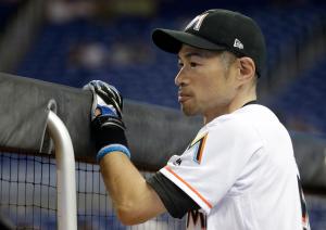 ▲馬林魚隊鈴木一朗。(圖/美聯社/達志影像) ▲馬林魚隊鈴木一朗。(圖/美聯社/達志影像)