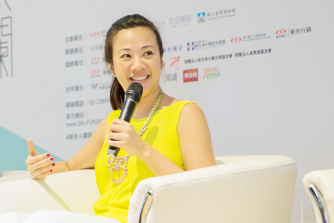 ▲新光金控董事、也是新光人壽副總經理兼新光人壽慈善基金會執行長吳欣盈。（圖／新光金提供）