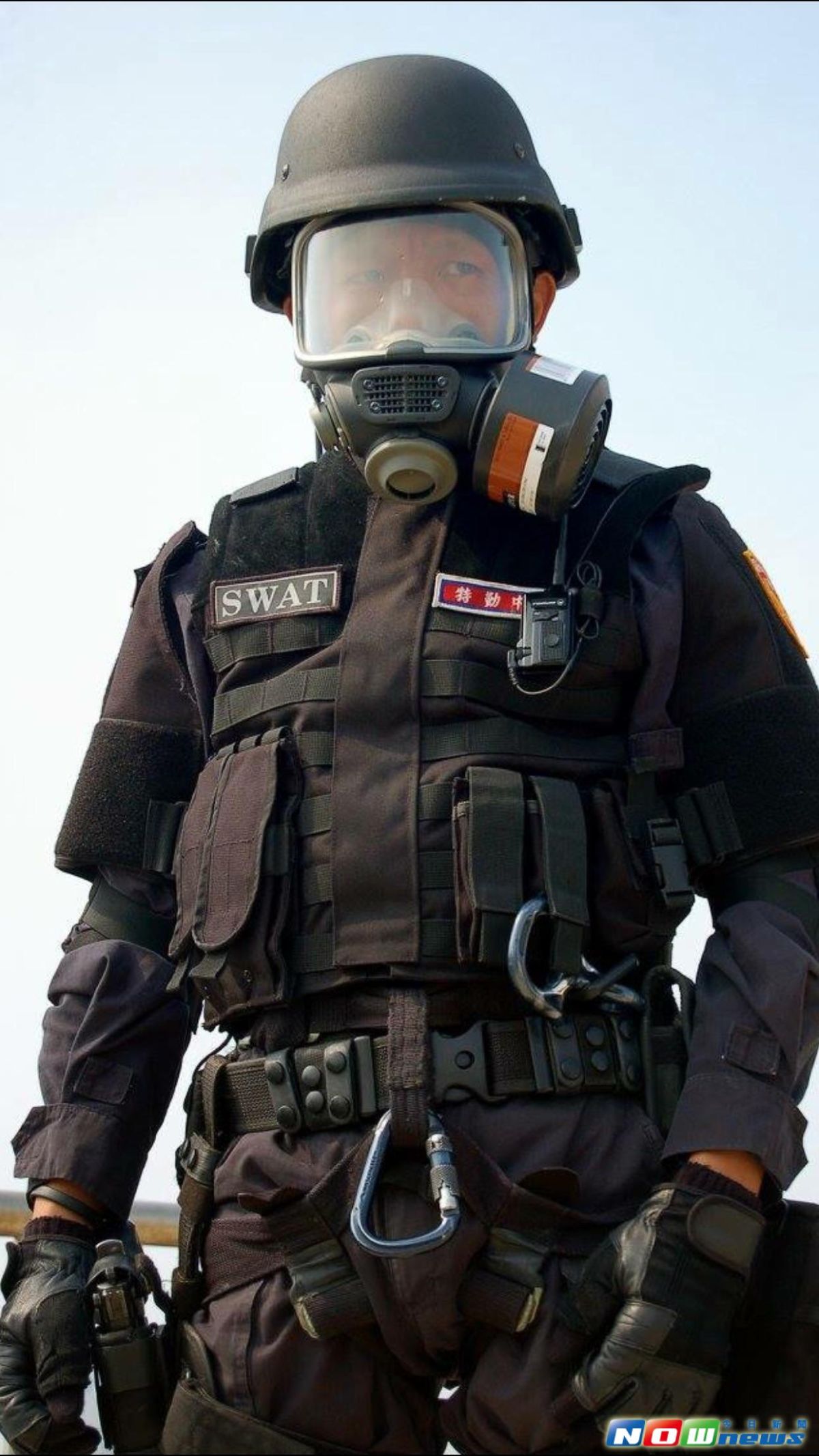 ▲特種勤務，人身防護裝備不可缺。（圖／記者宋德威攝，2017.06.23）