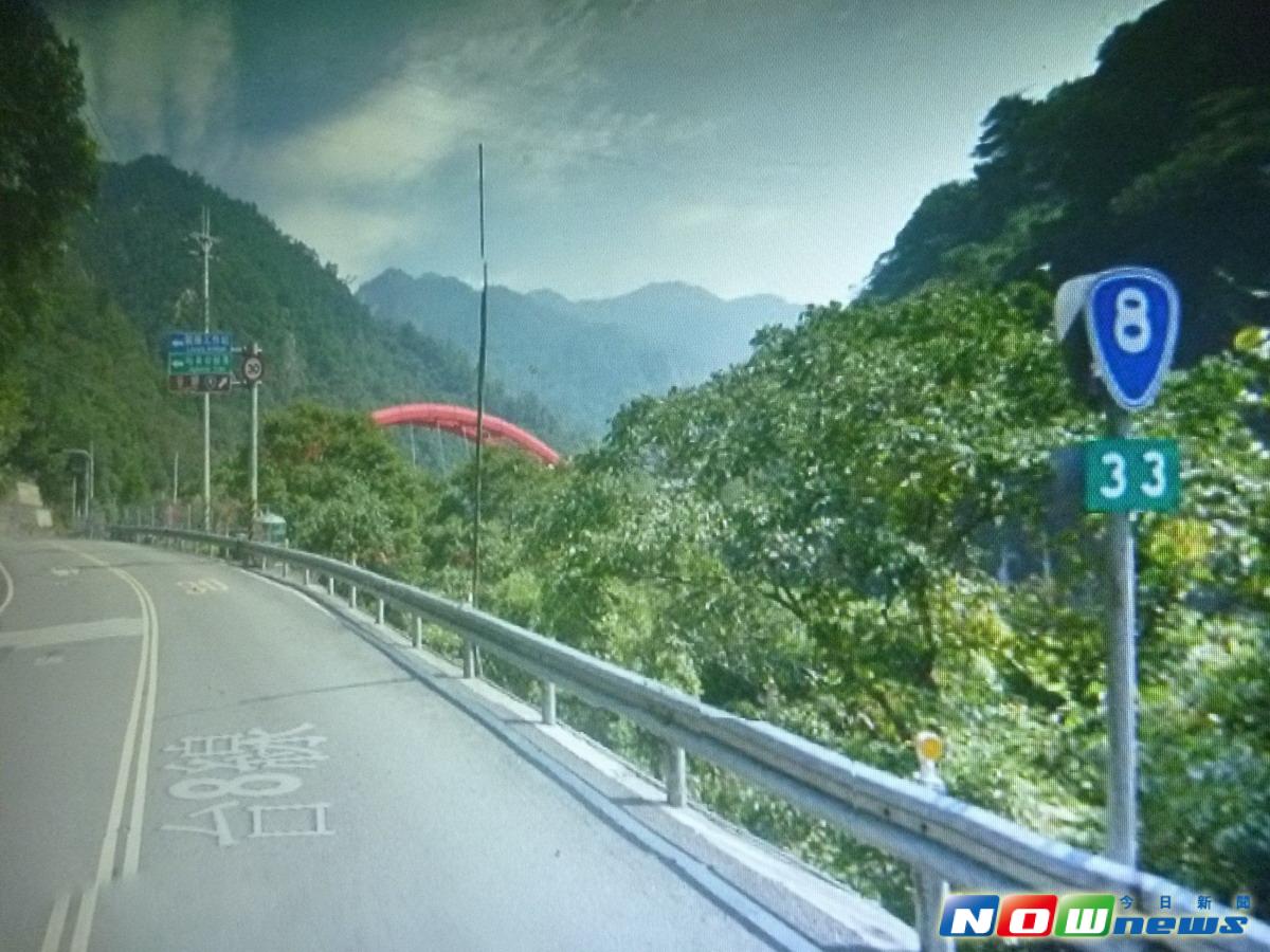 ▲谷關工務段21日起進行台8線上麗陽路段邊坡保護施工，實施單線管制通行。（圖／記者黃玿琮攝2017.6.21）