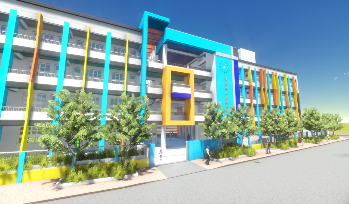 ▲苗栗縣頭份市后庄國民小學舊二棟校舍及南庄鄉南庄國民小學東棟校舍經校舍耐震力詳細評估後建議拆除重建，完成初步設計，讓學童樂在學習。（圖／苗栗縣政府提供，2017.6.21）