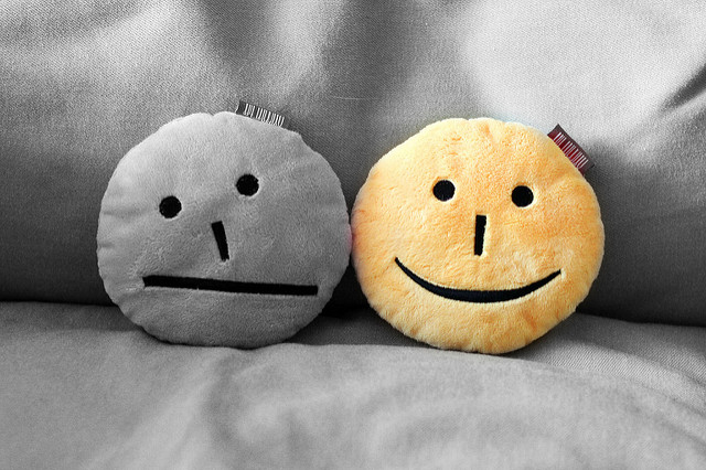 ▲國外研究顯示，將憂鬱說出口比悶在心裡不說更好。（圖／翻攝自flickr）