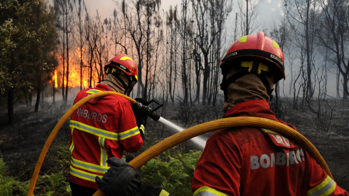 ▲葡萄牙在當地時間17日發生森林大火，目前已確定61人罹難，包括4名孩童。（圖／達志影像／美聯社）
