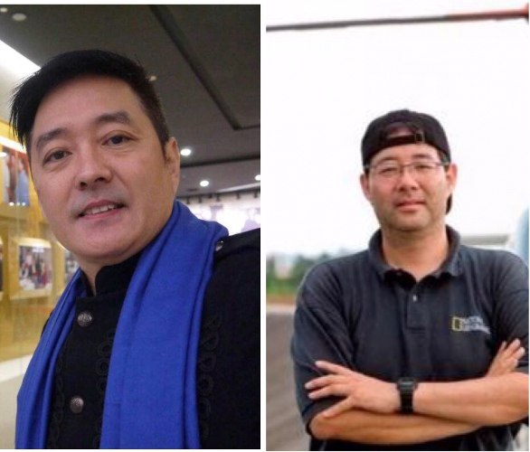 ▲李志奇（左）透露齊柏林（右）生前曾說，拍攝紀錄片似乎得罪很多人。（圖／翻攝自臉書、NOWnews資料照，2017.06.18）