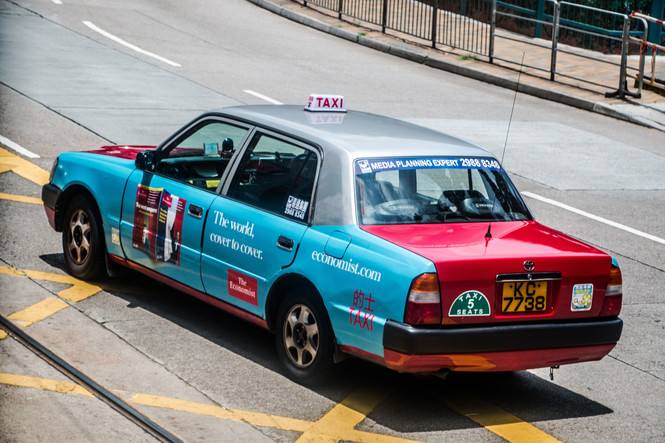 香港計程車。