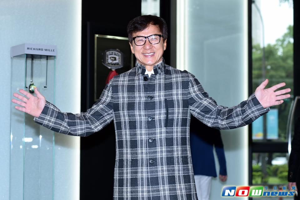 ▲成龍當年婚內出軌，宣稱是犯了全天下男人都會犯的錯。（圖／記者林柏年攝,2017,6.15）