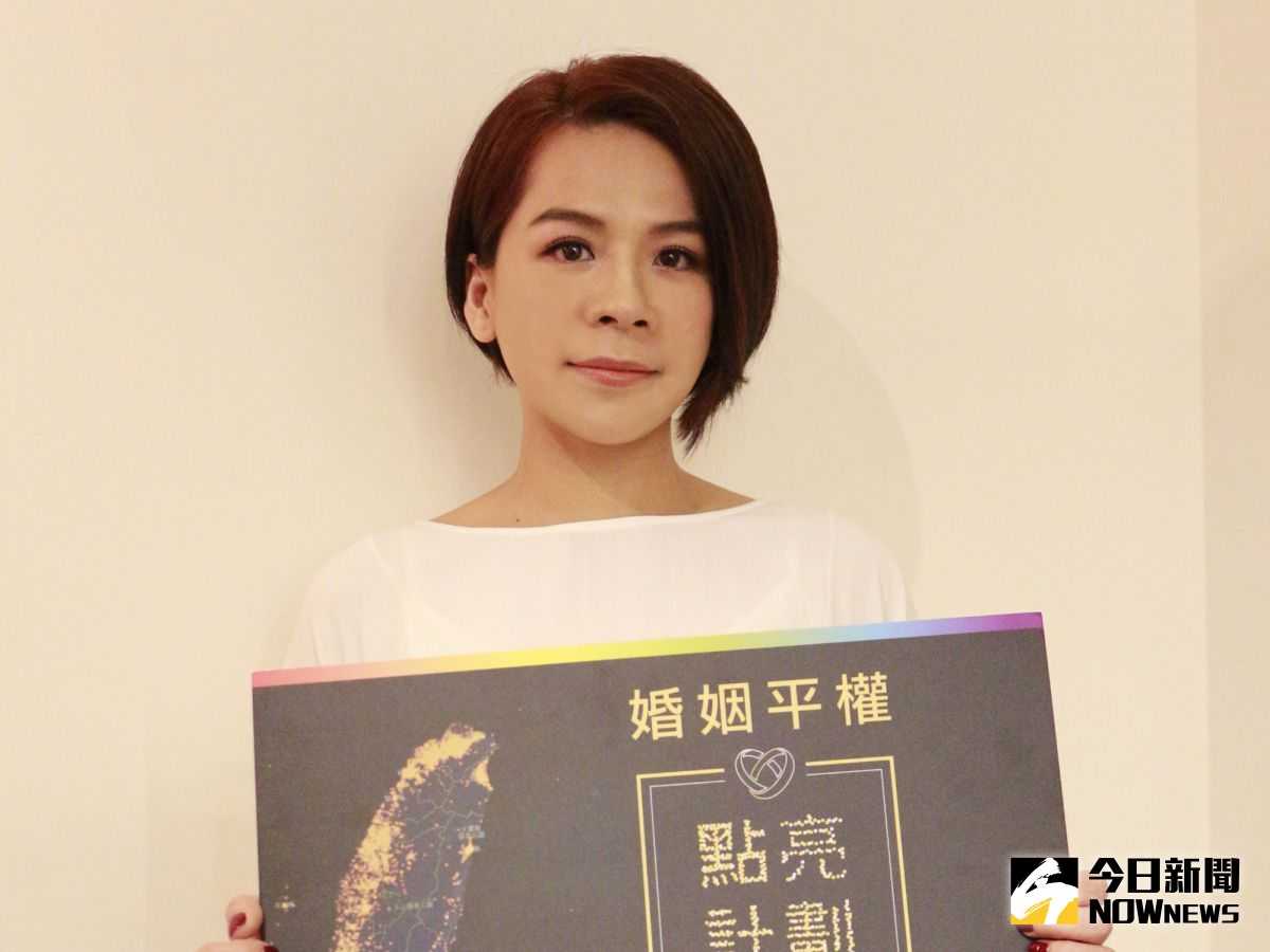 ▲江美琪擔任同志驕傲月點亮大使。（圖／杰德影音提供，2017.06.09）