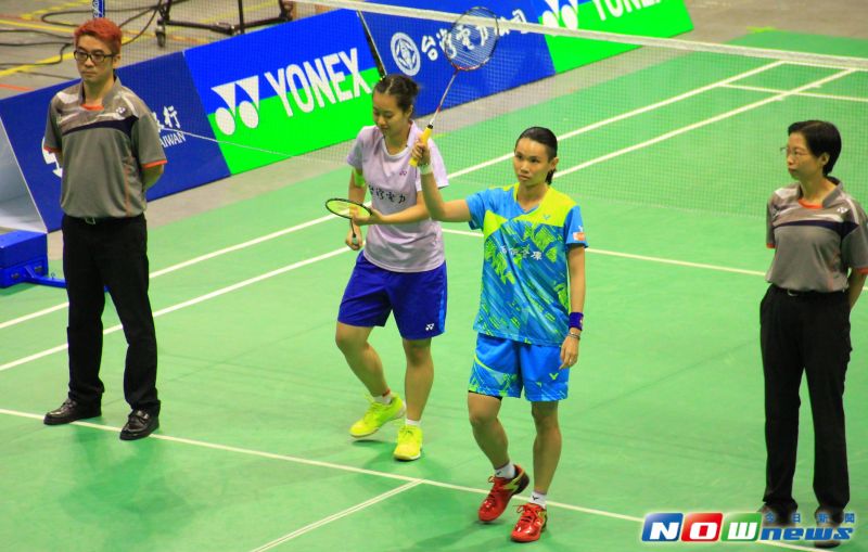 ▲「世界球后」戴資穎代表所屬球團合庫出賽，難得有機會在屏東球迷面前獻技。（圖／記者陳宗傑攝,2017.6.9）