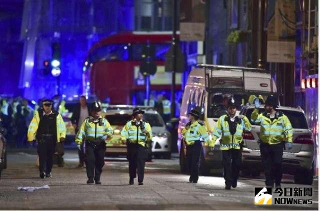 ▲英國倫敦橋4日接連兩起恐怖攻擊事件，伊斯蘭國宣稱犯案。（圖／美聯社）