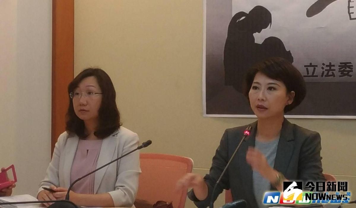 ▲民進黨立委陳亭妃5日指出，政治大學韓文系外籍男性教師疑似利用機會，對女學生有不當肢體接觸。目前已向校方通報，而政大性平會今日將會確定是否受理。（圖／記者張雄風攝,2017.6.5）