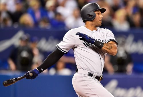 ▲洋基隊Aaron Hicks。（圖／美聯社／達志影像）