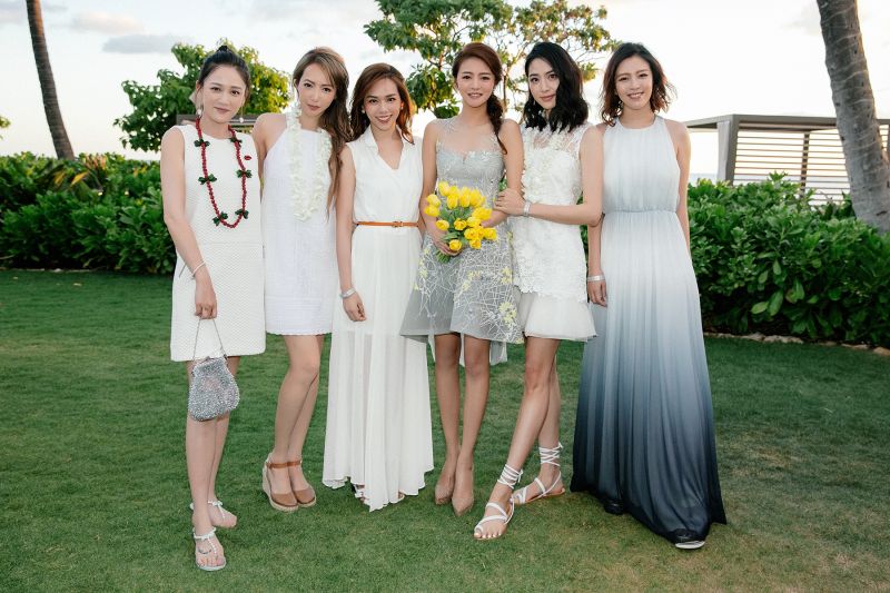 ▲安以軒在夏威夷下榻酒店舉辦迎賓晚會。（圖／經紀人提供，2017.06.05）