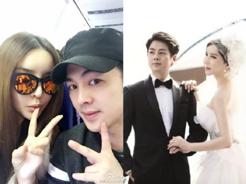 ▲韓國知名變性藝人河莉秀驚爆結束10年婚姻。（圖／翻攝自微博、NOWnews合成）