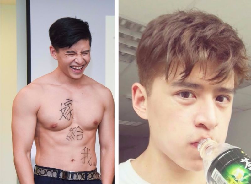 ▲胡偉（Wilson）為演出高校生花萬完元大改造。（圖／單純夢想工作室提供，2017.06.09