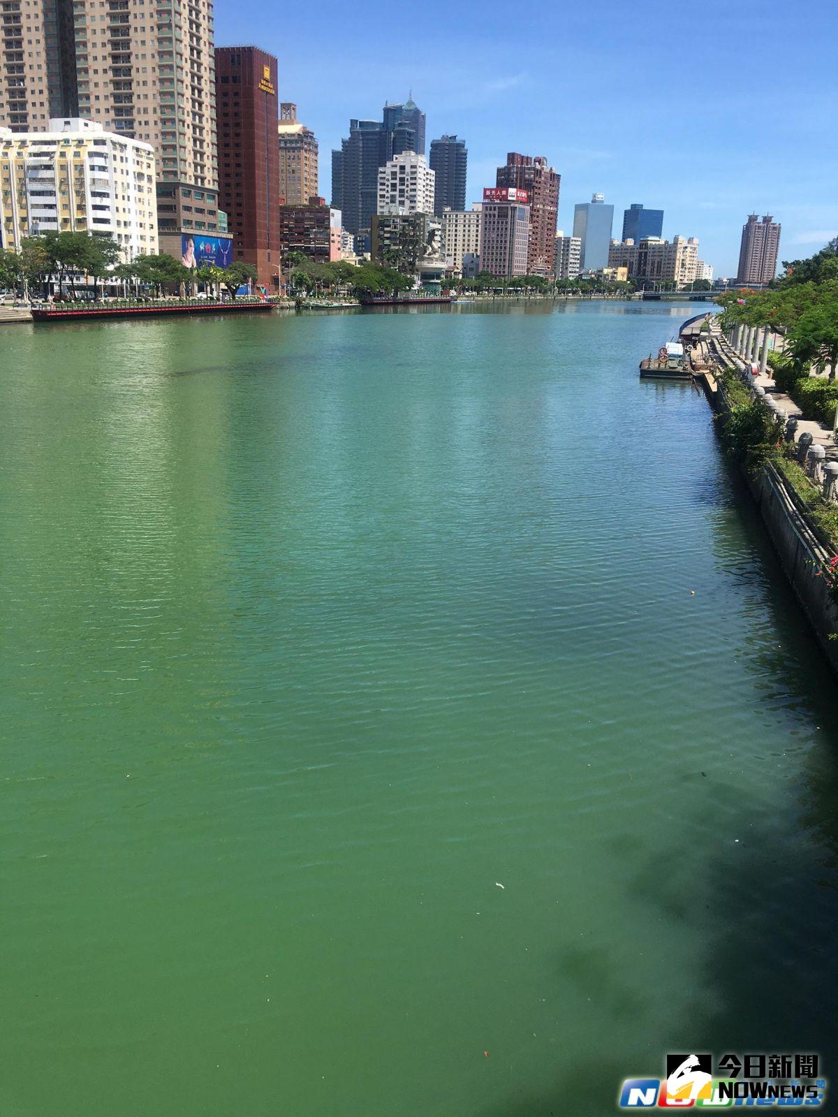 ▲水質清澈的高雄愛河。（圖／記者宋德威攝，2017.06.06）