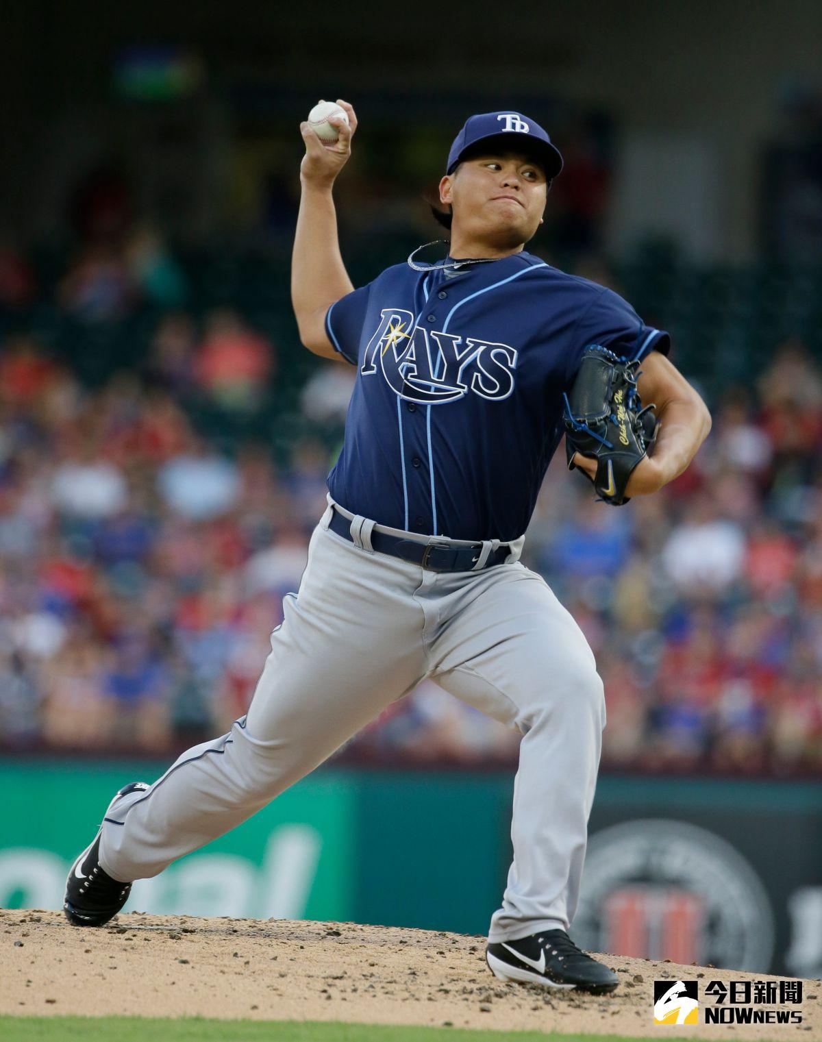 ▲光芒隊胡智為。（圖／美聯社／達志影像）