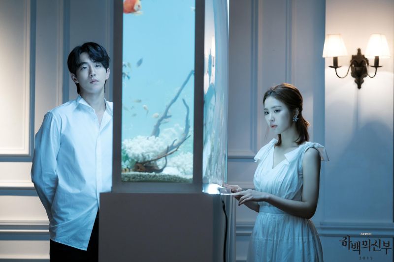 ▲南柱赫（左）、申世景主演的韓劇《河伯的新娘2017》第4版預告公開。（圖／翻攝自tvN臉書，2017.06.15）