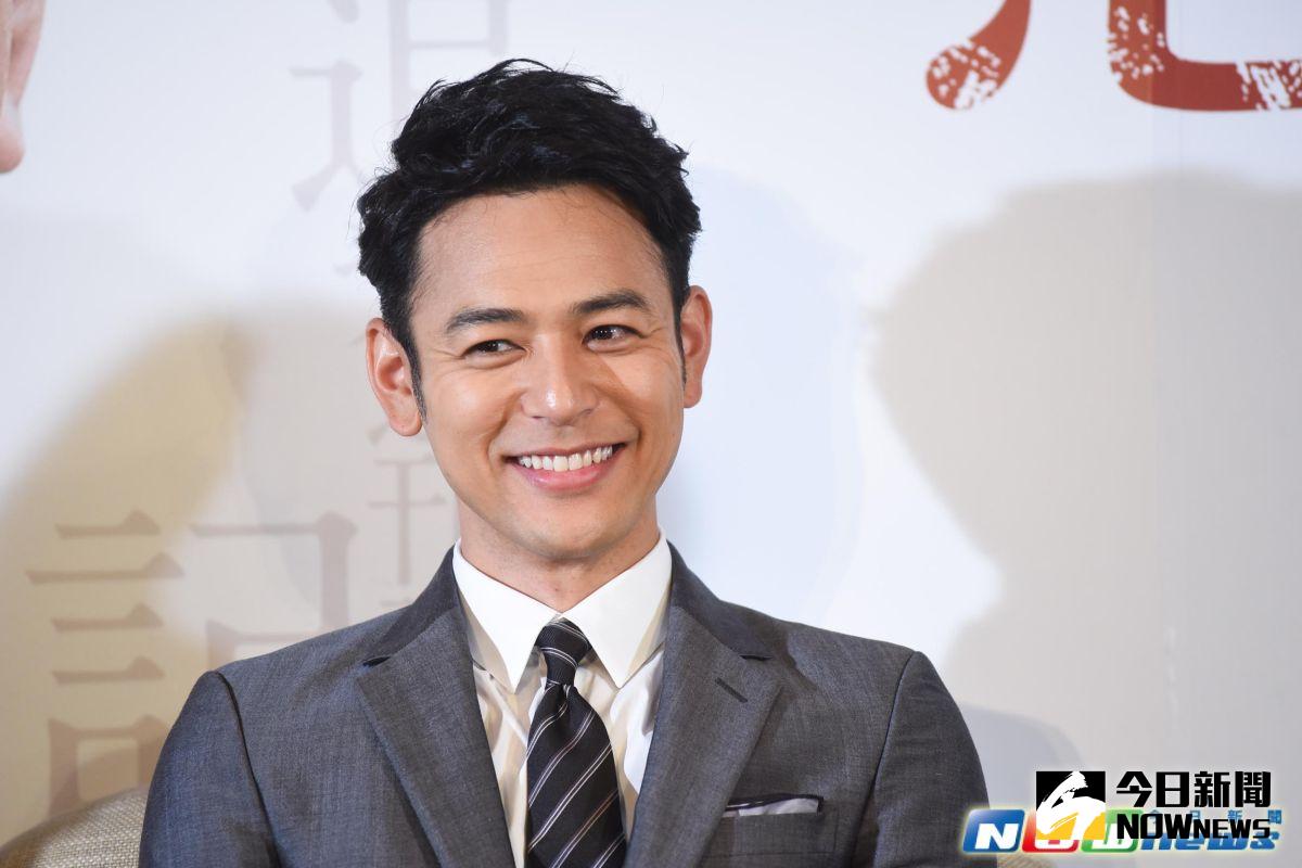 ▲妻夫木聰在記者會上，展現最大親和力。（圖／記者陳明安攝，2017.06.02）