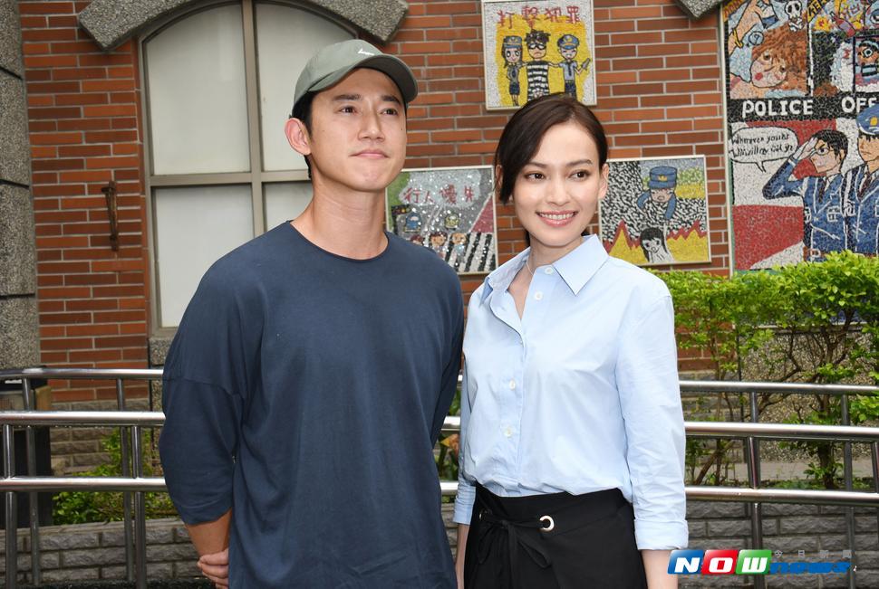 ▲《引爆點》由吳慷仁（左）、姚以緹擔綱男女主角。（圖／記者林調遜攝，2017.07.31）