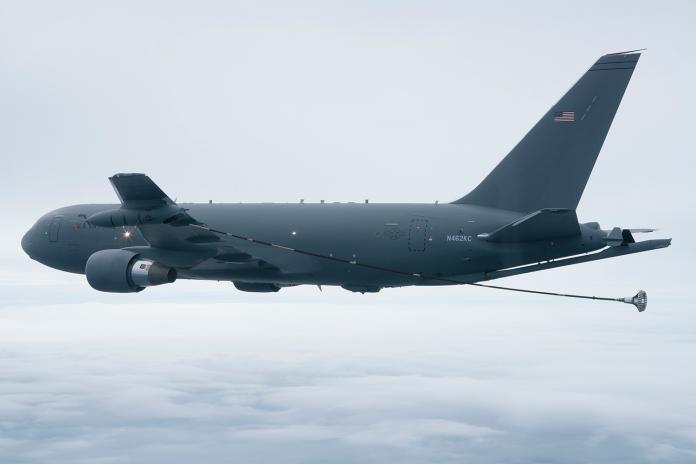波音公司KC-46A加油機（圖／美國空軍 , 2017.7.31）