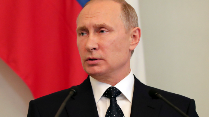 俄羅斯總統普亭於當地時間30日表示，9月以前，755名美國外交官必須離開俄羅斯。（圖／達志影像／美聯社）
