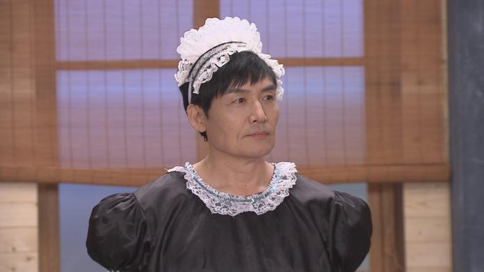 ▲霍正奇出道20年第一次男扮女裝。（圖／台視，2017.07.30）