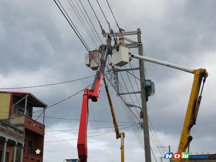 台電力拼佳冬復電　提前預置兵力警戒海棠來襲
