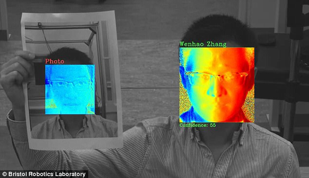 ▲英國要在 2020 年之前啟用這套神奇系統，由高速紅外線的照相機拍攝下來，也可以偵測到空間中的立體樣貌，這代表不能用他人照片來欺騙過關。（圖／翻攝自每日郵報）