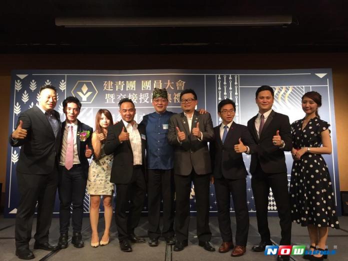 中華民國工商建設研究會青年團，29日舉辦第一期至第四期交接典禮暨第五期成立大會。（圖／NOWnews攝 , 2017.7.29.）